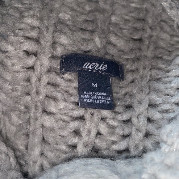 Aerie Chunky Knit Mockneck Sweater - Picture 3 of 3